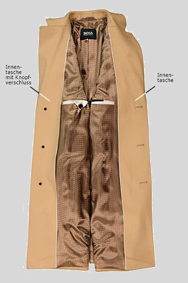 ΠΑΛΤΟ BOSS - 262 ΜΠΕΖ